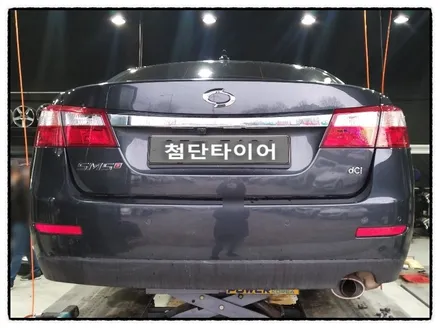 [첨단타이어]삼성 SM5 순정16인치->17인치 휠타이어인치업! / 전주