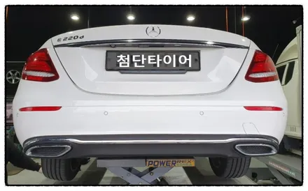 [첨단타이어] 벤츠E220d 순정18인치 휠복원 교체- / 전주