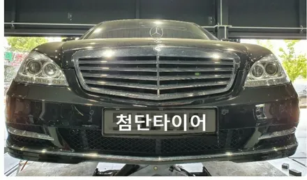 [첨단타이어]벤츠 마이바흐 S600 순정19인치->20인치 인치업(벤츠S63 정품휠+새타이어 피넬리  P제로 245/40R20, 275/35R20)전주군산익산김제휠복원,전주 휠복원 / 전주