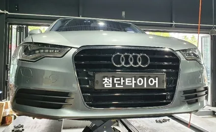 [첨단타이어]아우디A6 18인치 순정휠-> 다이아몬드컷팅 복원휠로 교체 전주휠복원,정읍휠 익산휠복원, 김제휠복원,군산휠복원,남원휠,광주휠,충북충남휠,전남순천휠,대전휠,전동사이드스텝 / 전주