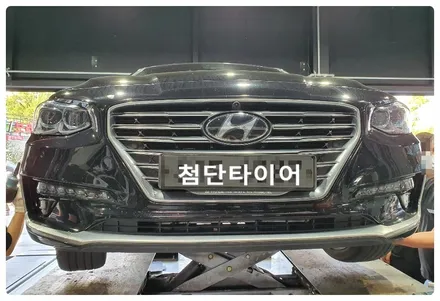 [전주휠복원 첨단타이어]그랜져IG 순정19인치 고스트크롬 휠복원+중고타이어교체 -정읍휠,익산김제군산휠,순창남원휠복원,대전휠광주휠복원,충북충남휠,전주자동차튜닝,휠타이어인치업! / 전주