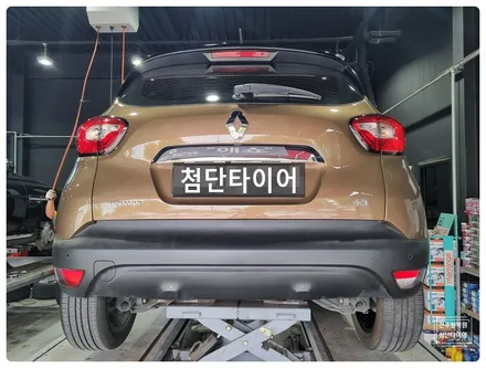 [전주 휠복원 첨단타이어] 르노 삼성 QM3 순정17인치 휠복원 튜닝! / 전주
