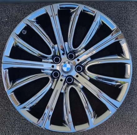 [전주 휠복원 첨단타이어] ]BMW 7시리즈 750 블랙스퍼터링크롬 순정20인치 휠복원-남원부안휠복원,정읍익산김제휠복원, 군산휠복원, 광주대전휠복원, 충남충북휠,목포여수휠복원 / 전주