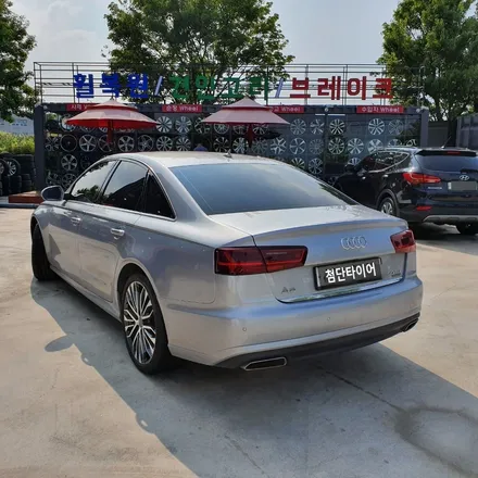 [첨단타이어] 아우디 A6 순정20인치 다이아몬드컷팅 휠복원 - / 전주