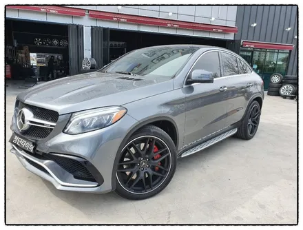 [첨단타이어]벤츠GLE63s AMG 22인치 정품휠복원(블랙무광+다이아몬드컷팅) / 전주