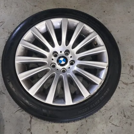 [첨단타이어] BMW 740LI  순정19인치 휠복원 / 전주