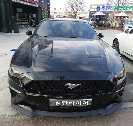 [첨단타이어] 머스탱 GT 5.0 Coupe 19인치 블랙유광 휠복원 / 전주