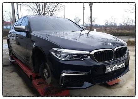 [첨단타이어 ]BMWM550d 정품20인치 다이아몬드컷팅 휠복원- / 전주