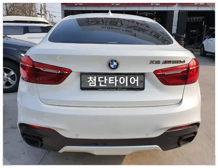 [첨단타이어] BMW X6 M50d 순정21인치 휠복원+미쉐린타이어( / 전주