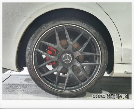 [첨단타이어]벤츠S63AMG 스타일 20인치->신품 마차휠ST 교체! -전주휠복원,정읍익산김제군산휠복원,대전휠광주휠,충북충남휠,전주튜닝,중고휠,중고휠타이어,휠수리,여수목포부여휠복원 / 전주