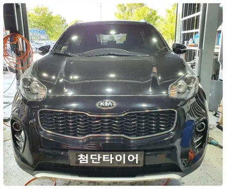 [전주휠복원 첨단타이어]스포티지프레스티지 순정17인치->19인치 인치업!(스포티지더볼드 순정휠복원+새타이이어조합)전주휠복원,정읍익산김제군산휠복원,대전휠광주휠,충북충남휠,전주자동차휠 / 전주
