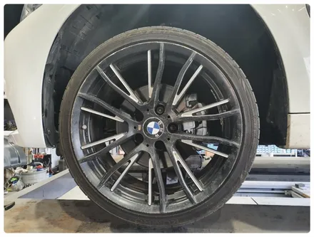 [전주휠복원 첨단타이어] BMW420d(4시리즈) 19인치->18인치(M6신품휠+금호타이어 245/45R18 TA31)교체-정읍익산김제군산휠복원,대전휠광주휠,충북충남휠,전주튜닝 / 전주