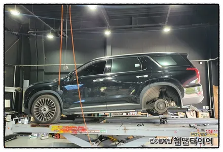 [전주휠복원 첨단타이어]펠리세이드 만소리 22\
