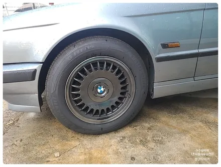 [전주 휠복원 첨단타이어]올드카 BMW 525i E34 16인치 BMW750Li 고스트크롬휠  -> 17인치 인치업 정품 BBS 림폴리쉬 휠복원 장착후기!군산휠복원,김제휠복원 / 전주