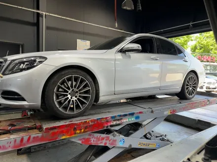[전주 휠복원 첨단타이어] 벤츠 S350 19인치 마차 컷팅휠⇨마이바흐 20인치 슈퍼크롬 사제휠 교환 김제익산군산휠복원,대전휠복원,광주휠복원,충남충북휠복원,여수목포휠복원,휠타이어어 / 전주