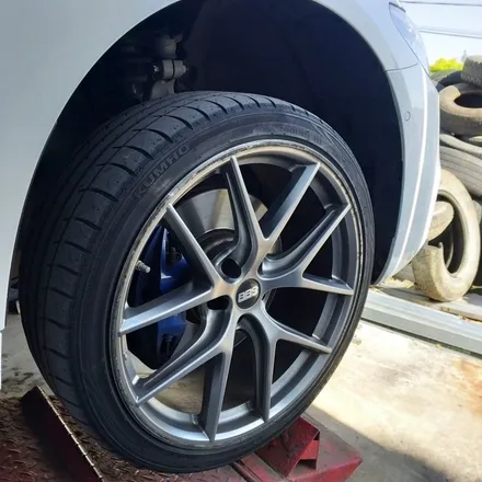 [첨단타이어] BMW 530I BBS 정품 휠복원 -전주휠복원,전북휠복원 익산휠복원, 김제휠복원, 군산휠복원, 정읍휠복원, 남원휠복원,전주휠도색,전주휠용접,휠수리 / 전주