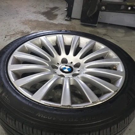 [첨단타이어] BMW 740LI  순정19인치 휠복원 / 전주