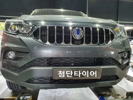 [첨단타이어] 렉스턴스포츠칸 임판17인치 ->18인치 휠타이어 인치업 / 전주