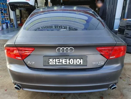 [첨단타이어] 아우디 A7 19인치 고스트크롬 휠복원 / 전주