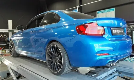 [첨단타이어] BMW 3시리즈 레이즈휠(RAYS) 정품 19인치 휠용접+휠복원 작업후기 / 전주