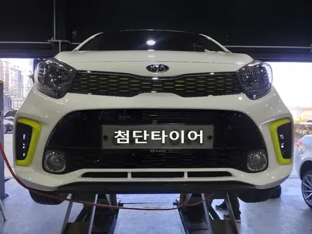 [첨단타이어] 기아 모닝 14인치 깡통휠->순정휠 교체 작업후기! / 전주