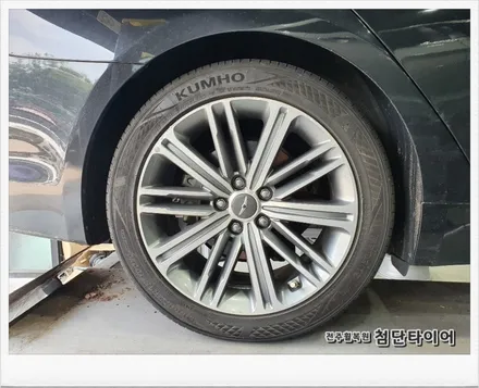 [첨단타이어]제네시스 G80 18인치 순정컷팅휠-> G70 18인치 커스팀휠복원-전주휠복원,정읍익산김제군산휠복원,대전휠광주휠,충북충남휠,전주튜닝,중고휠,브레이크튜닝,중고휠타이어 / 전주
