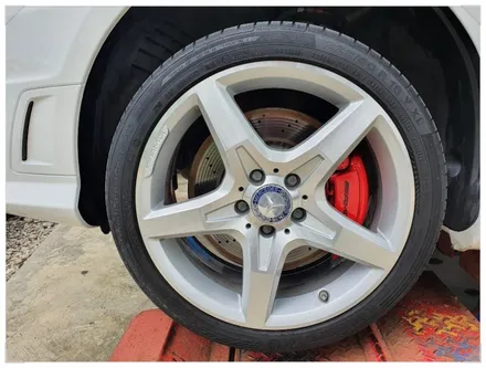 [첨단타이어] 벤츠SLK350 AMG  순정18인치 휠복원(블랙크롬) 휠수리-전주휠복원,정읍익산김제군산휠복원,대전휠광주휠,충북충남휠,전주튜닝,중고휠타이어,남원휠,사제휠,전주 휠복원 / 전주