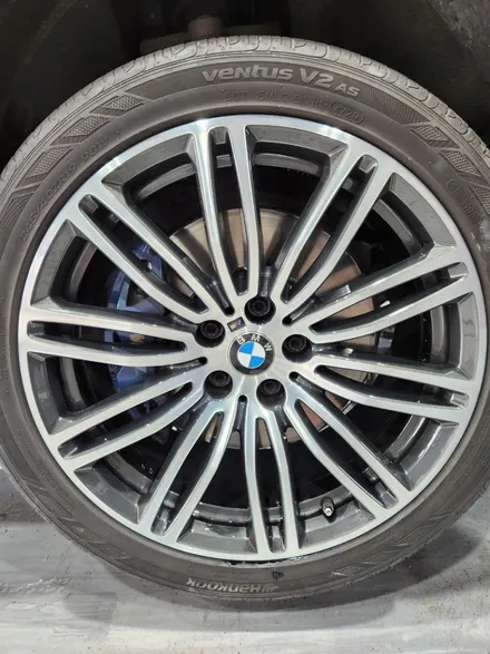 [전주김제 휠복원 첨단타이어]BMW 5시리즈 530d G30 664M 19인치 휠복원 튜닝 광주대전휠복원 군산휠복원,충남충북휠복원, 서천대천휠복원,여수목포휠복원,전주휠튜닝 / 전주