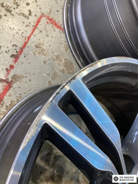 BMW 730ld 순정 20인치 휠 -> 다이아몬드 컷팅 휠복원 튜닝 광주대전휠복원 군산휠복원,충남충북휠복원,서천대천휠복원,여수목포휠복원,전주휠튜닝 / 전주
