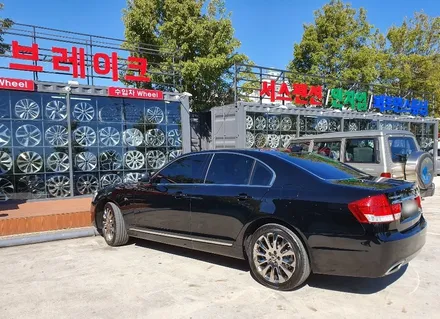 [첨단타이어] 체어맨W CW60019인치 크롬휠->고스트크롬휠복원 작업후기 / 전주
