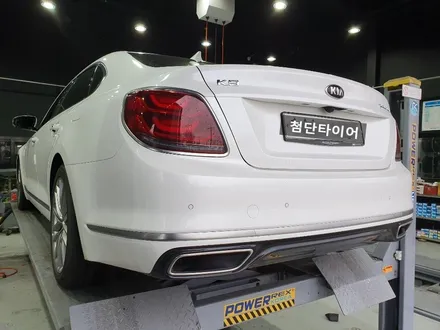 [첨단타이어] 기아 K9 플래티늄 19인치 고스트크롬 휠복원 / 전주
