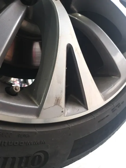 [첨단타이어] BMW GT 순정19인치 다이아몬드컷팅 휠복원 / 전주