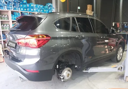 [첨단타이어] BMW X1 순정18인치 다이아몬드컷팅 휠복원 / 전주