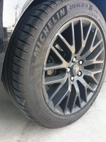 [첨단타이어] 머스탱 GT 5.0 Coupe 19인치 블랙유광 휠복원 / 전주