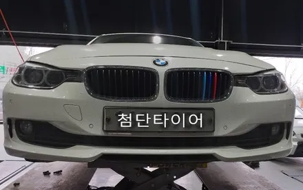 [첨단타이어] BMW 320d 17인치순정휠->520d 블랙유광컷팅휠로 교체 작업후기!! / 전주