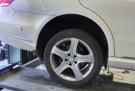 [첨단타이어] 벤츠 E250CDI 순정18인치 ->벤츠E클래스 컷팅휠 교체 작업후기! / 전주