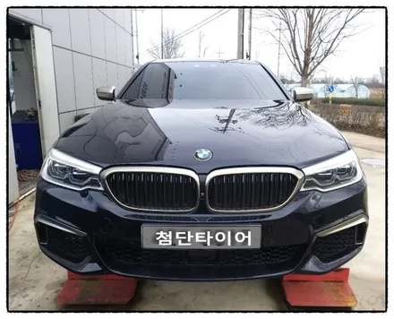 [첨단타이어 ]BMWM550d 정품20인치 다이아몬드컷팅 휠복원- / 전주
