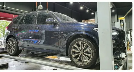 [첨단타이어 ]BMW X5 순정20인치 신품 컷팅휠->블랙유광휠복원 작업!전주휠복원,정읍휠 익산휠복원, 김제휠복원, 군산휠복원,남원휠,광주휠,충북충남휠,전남순천휠,대전휠 / 전주