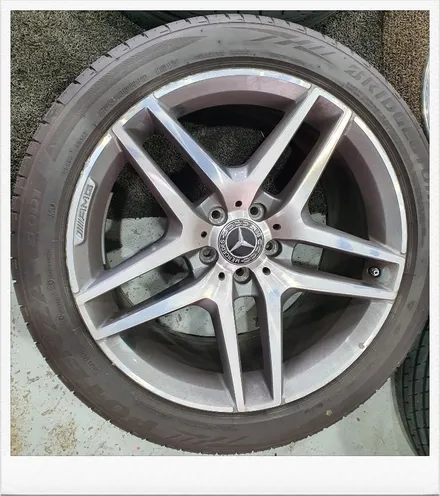 [첨단타이어]벤츠S350d 순정19인치 휠복원/휠수리- / 전주