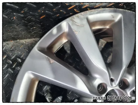 [전주휠복원 첨단타이어] 벤츠GLC350e 순정19인치 휠복원/휠도색 / 전주