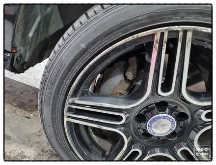 [전주 휠복원 첨단타이어] 벤츠 E250 CDI 17인치 사제휠-> 순정17인치 E클래스 복원휠교체! / 전주