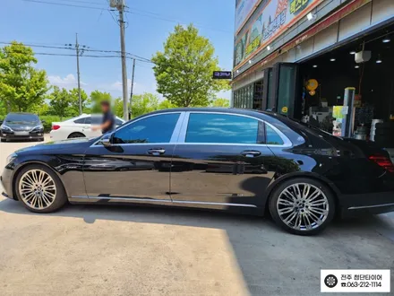 [전주김제 휠복원 첨단타이어] 벤츠 20인치 순정 마이바흐 크롬 복원휠 + 굳이어 타이어 휠타이어튜닝 광주대전휠복원 군산휠복원,충남충북휠복원,서천대천휠복원,여수목포휠복원,전주휠튜닝 / 전주