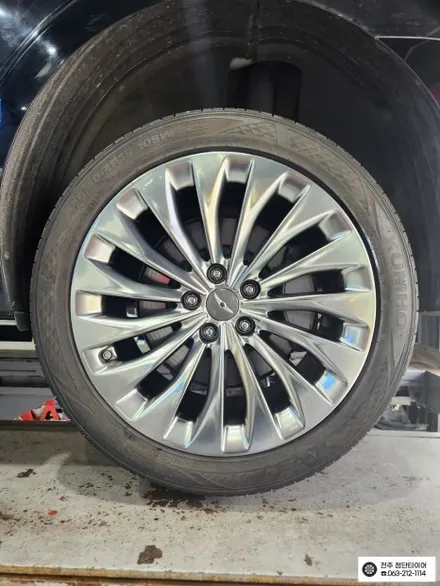[전주김제 휠복원 첨단타이어] EQ900 19인치 순정 복원휠 장착 튜닝 광주대전휠복원 군산휠복원,충남충북휠복원,서천대천휠복원,여수목포휠복원,전주휠튜닝,휠타이어인치업 / 전주