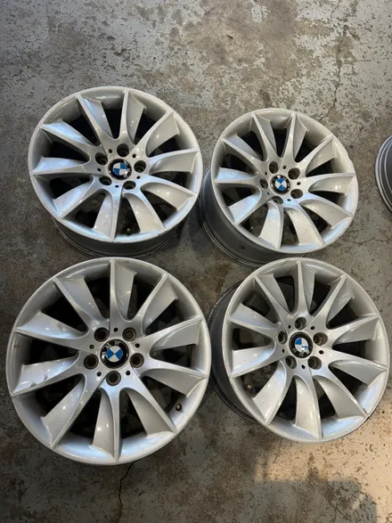 휠복원/수리 첨단타이어] BMW 520d 순정 18인치 터빈 도장휠⇨BMW 441M 순정 18인치 블랙스퍼터링크롬 커스텀복원휠 김제익산군산휠복원,대전광주휠복원,여수목포휠복원 / 전주