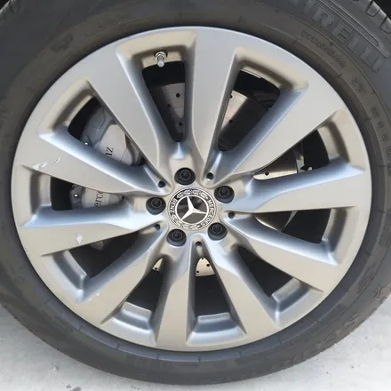 [첨단타이어] 벤츠GLC350e 19인치 다크그레이무광 휠복원 / 전주