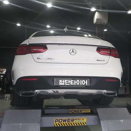 [첨단타이어] 벤츠 GLE350d 21인치 다이아몬드컷팅 휠복원 - / 전주