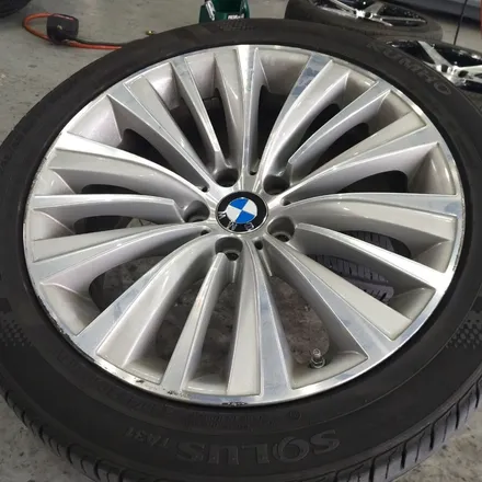 [첨단타이어] BMW GT 순정19인치 다이아몬드컷팅 휠복원 - / 전주