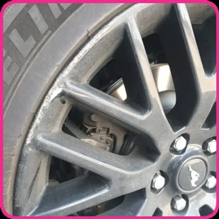 [첨단타이어] 머스탱 GT 5.0 Coupe 19인치 블랙유광 휠복원 / 전주