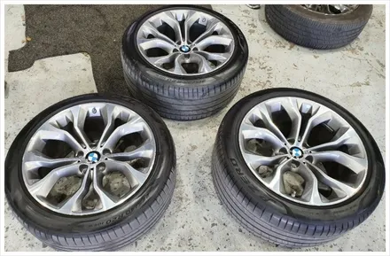 [첨단타이어] BMW X6 정품20인치 다이아몬드컷팅 휠복원 / 전주