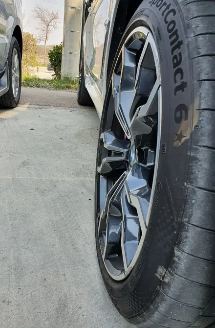 [첨단타이어] BMW X3 순정21인치 다이아몬드컷팅 휠복원 / 전주